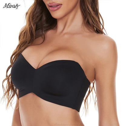 Strapless Bra Push up Non-Slip