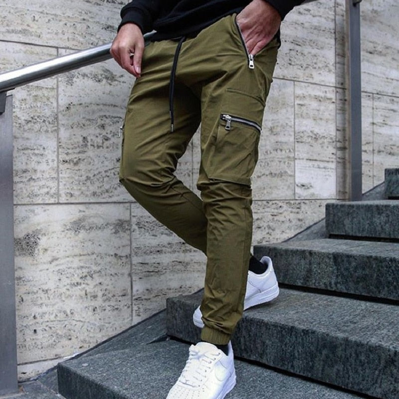 Zip Pocket Men's Cargo Pants