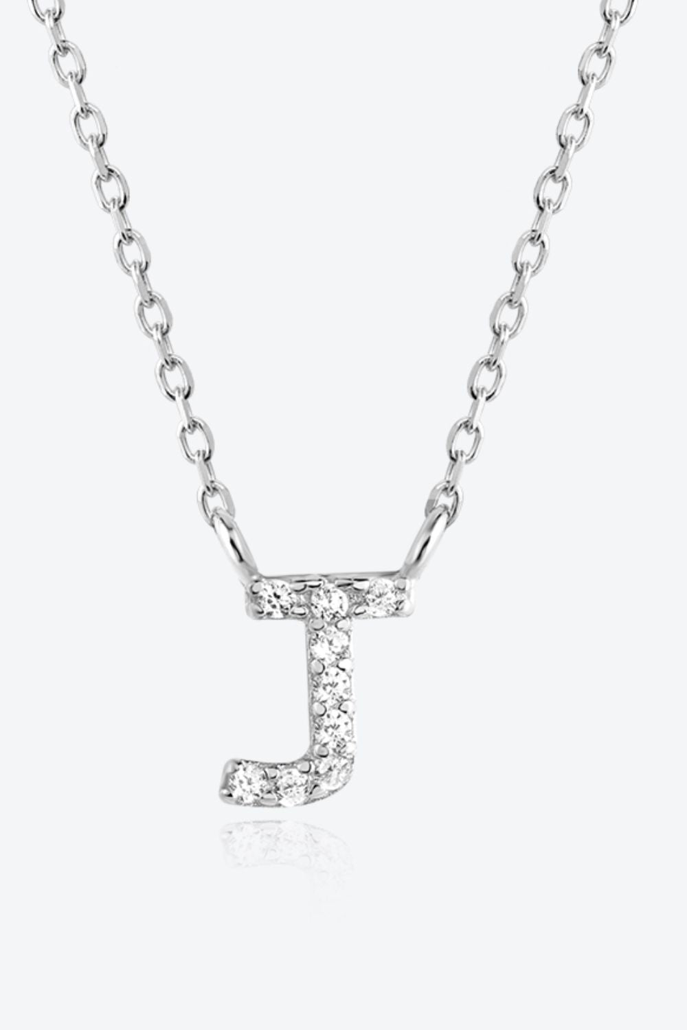 G To K Zircon 925 Sterling Silver Necklace