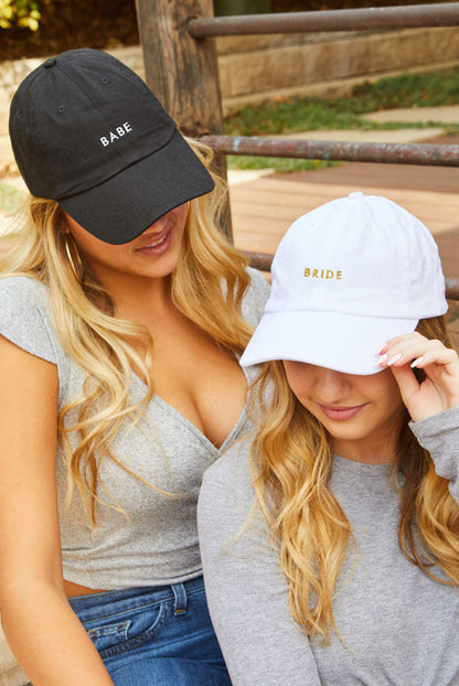 Bride | Babe | Wedding Party dad hats --- Too Many Options to List!