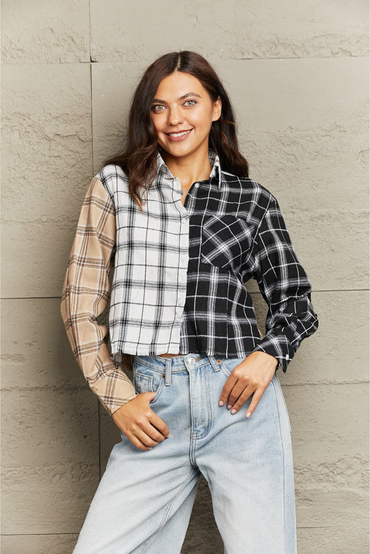 Plaid Long Sleeve Shirt