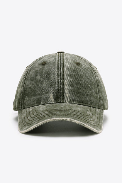 Plain Adjustable Baseball Cap