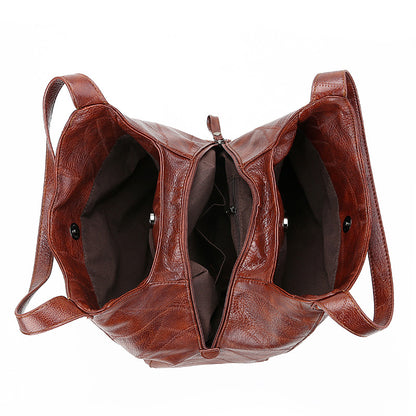 Vintage PU Leather Handbag For Women