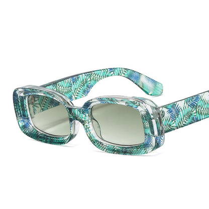 Pattern 3D Painted Color Sunglasses