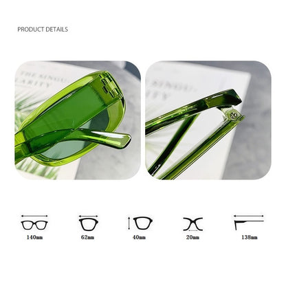 Oval Anti-Glare Sunglasses